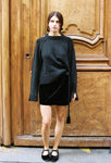 Luz Skirt Black Velvet