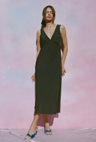 Silvana Dress Matte Black