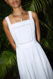 Freja Dress White