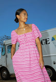 Fiorella Dress Hot Pink