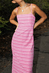 Lareina Dress Hot Pink