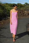 Lareina Dress Hot Pink