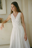 Maja Dress White