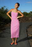 Lareina Dress Hot Pink