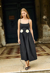 Neroni Dress Black Rosette