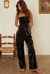 Eloise Black Taffeta Pant