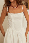 Rixo x Ciao Lucia Neroni Dress White