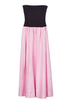 Giselle Pink Taffeta Maxi Dress